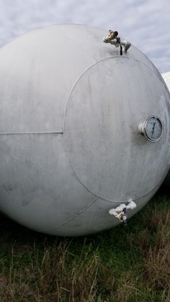 Bullet Tank, 18,000 Gallon, 250 PSI