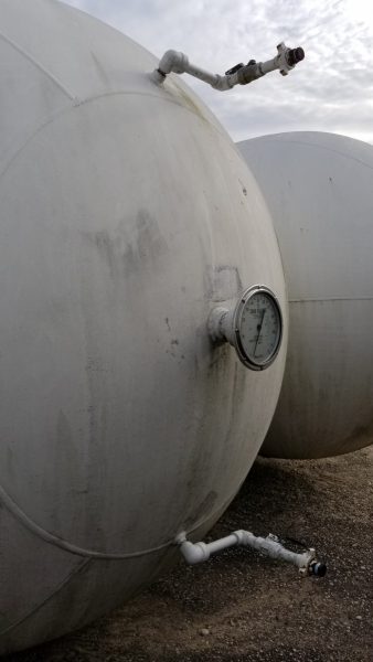 Bullet Tank, 18,000 Gallon, 250 PSI