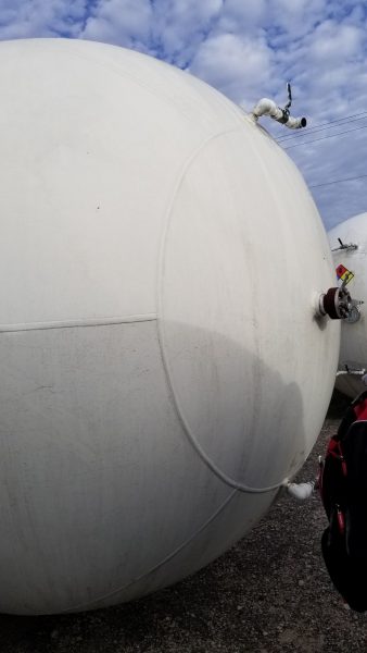 Bullet Tank, 18,000 Gallon, 250 PSI