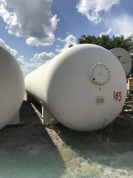 Bullet Tank, 18,000 Gallon, 250 PSI