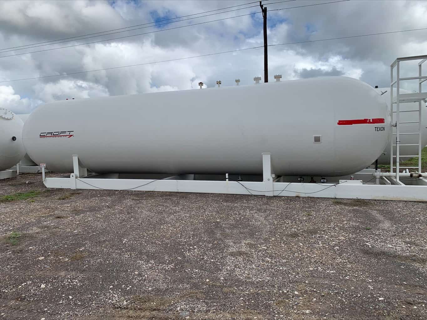 Bullet Tank, 18,000 Gallon, 250 PSI