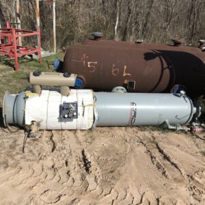separator, 20" x 7'6", vertical, 2 phase, 1440 psi